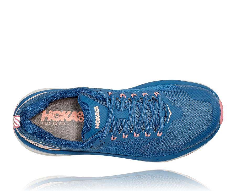 Zapatillas Trail Hoka One One Mujer - Challenger Atr 5 - Azules - QZO916037